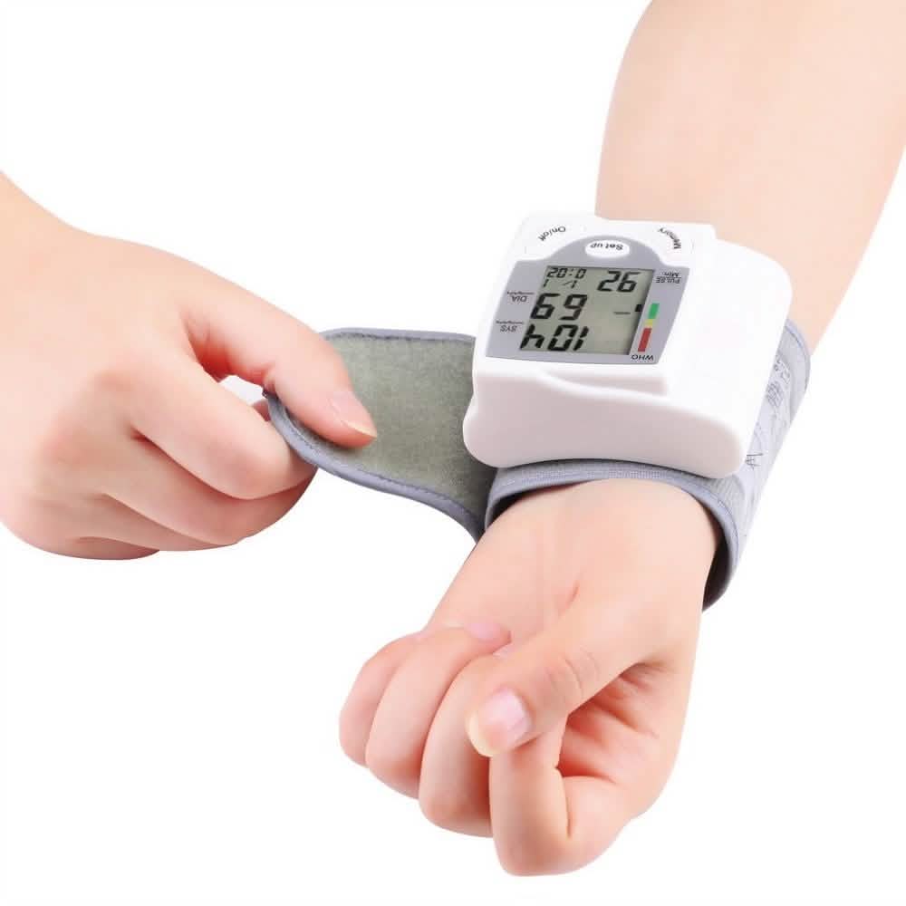 Automatic Digital Wrist Cuff Blood Pressure Monitor Cartsfy Inc.