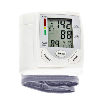 Automatic Digital Wrist Cuff Blood Pressure Monitor Cartsfy Inc.