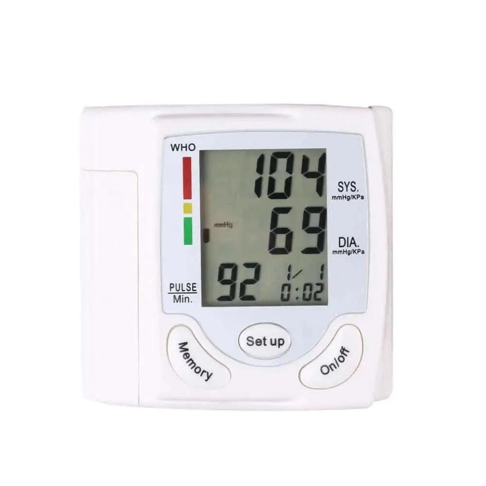 Automatic Digital Wrist Cuff Blood Pressure Monitor DailySale Default Title Default Title-