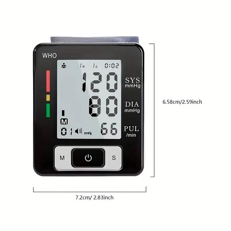 Automatic Wrist Blood Pressure Monitor Cartsfy Inc.