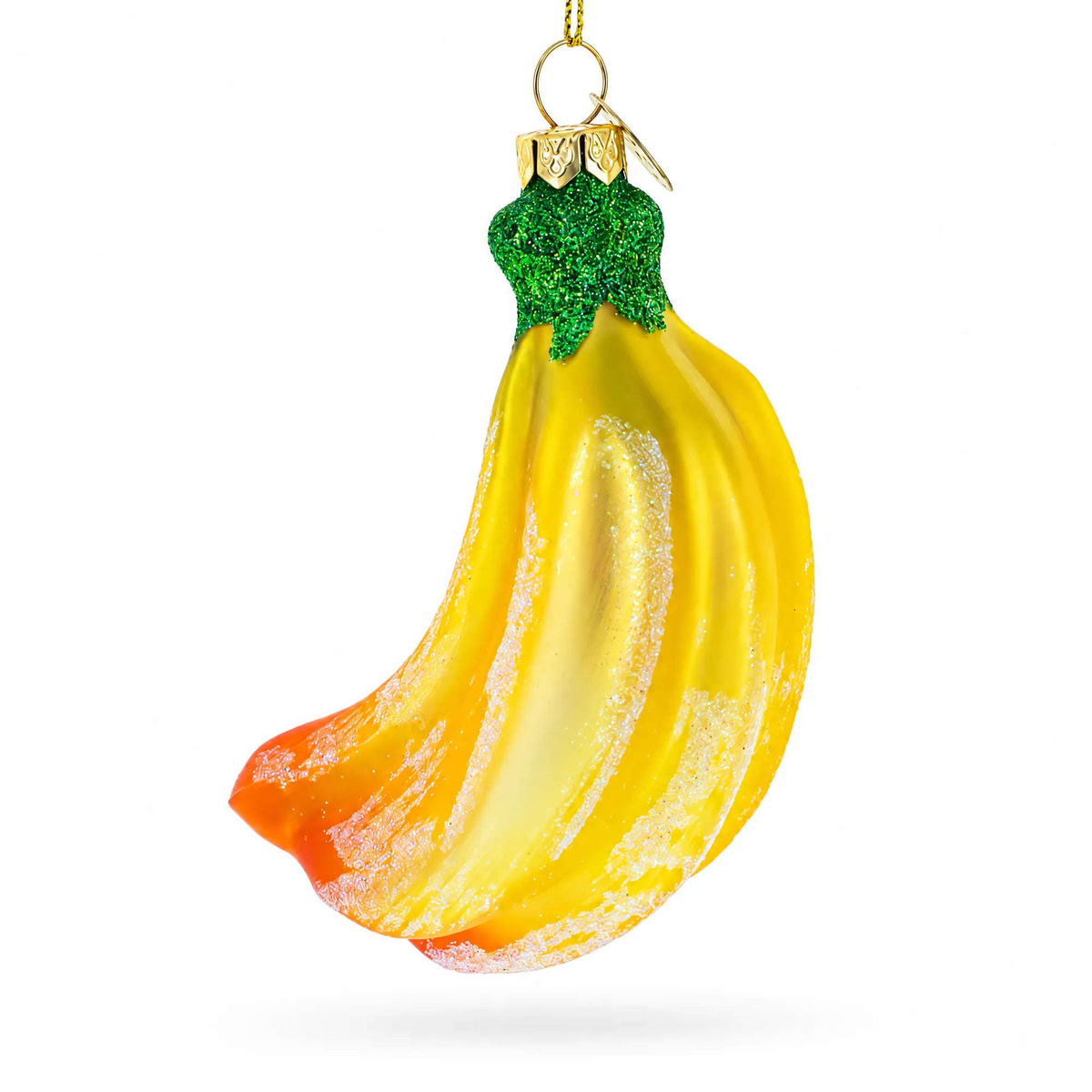 Bananas Glass Christmas Ornament Cartsfy Inc.