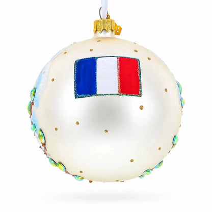 Basilica of Notre Dame of Fourviere Glass Ball Christmas Ornament