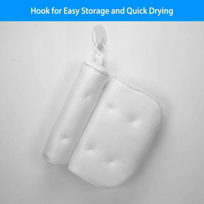 Bathtub Pillow Suction Cup Bath Pillow Air Mesh DailySale Default Title Default Title-