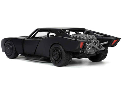 Batmobile Black "The Batman" (2022) Movie "Hollywood Rides" Series 1/32 Diecast Model Car by Jada Cartsfy Inc.