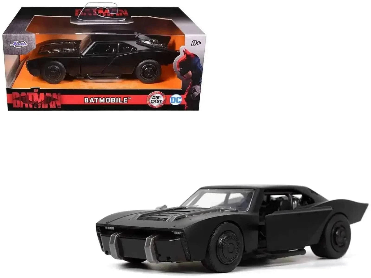 Batmobile Black "The Batman" (2022) Movie "Hollywood Rides" Series 1/32 Diecast Model Car by Jada Cartsfy Inc.