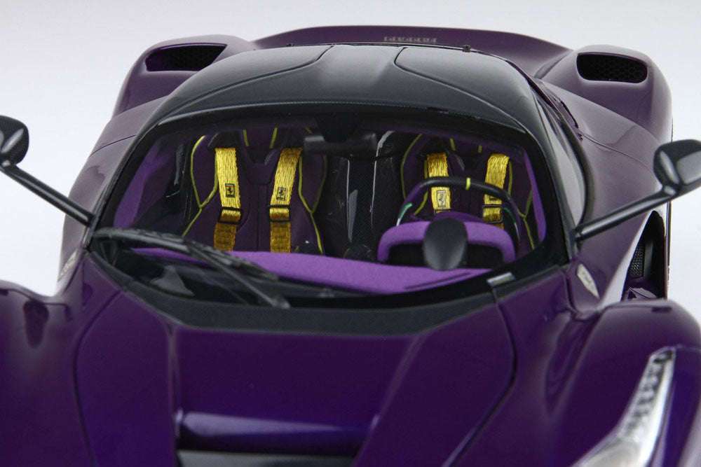 BBR 2012 Ferrari LaFerrari Purple Dubai Viola Vio 1:18 STM Diecast Default Title Default Title-