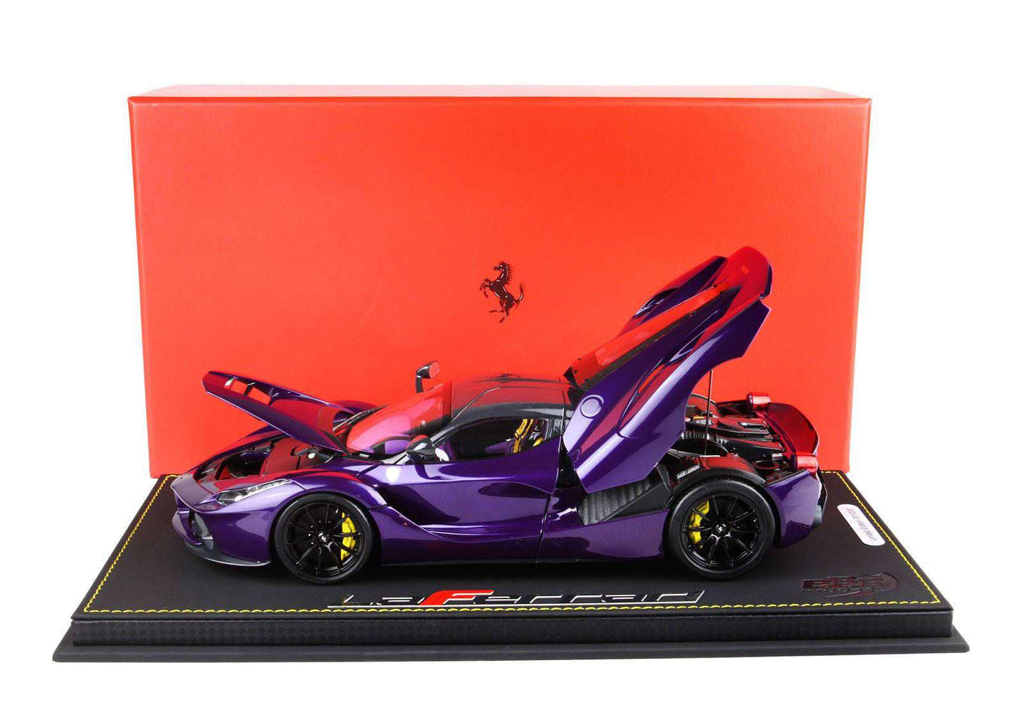 BBR 2012 Ferrari LaFerrari Purple Dubai Viola Vio 1:18 STM Diecast Default Title Default Title-