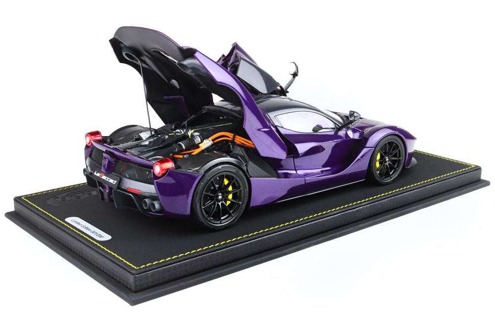 BBR 2012 Ferrari LaFerrari Purple Dubai Viola Vio 1:18 STM Diecast Default Title Default Title-
