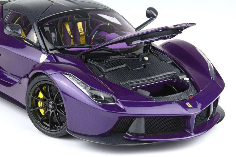 BBR 2012 Ferrari LaFerrari Purple Dubai Viola Vio 1:18 STM Diecast Default Title Default Title-