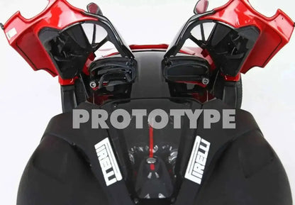 BBR 2012 Ferrari LaFerrari Test Car Rosso Corsa (Ferrari Red) w/ Matte Black 1:18 Cartsfy Inc.
