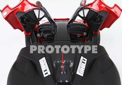 BBR 2012 Ferrari LaFerrari Test Car Rosso Corsa (Ferrari Red) w/ Matte Black 1:18 Cartsfy Inc.