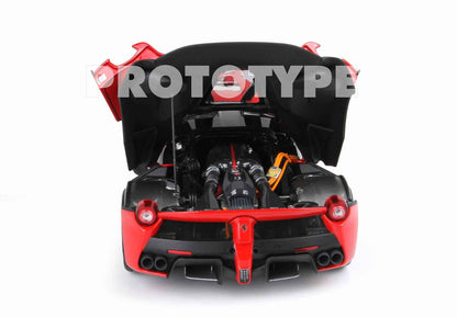 BBR 2012 Ferrari LaFerrari Test Car Rosso Corsa (Ferrari Red) w/ Matte Black 1:18 Cartsfy Inc.