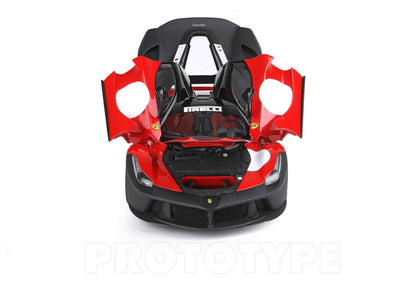 BBR 2012 Ferrari LaFerrari Test Car Rosso Corsa (Ferrari Red) w/ Matte Black 1:18 Cartsfy Inc.