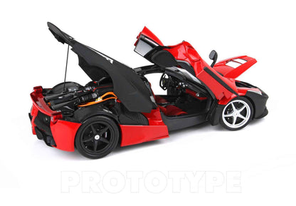 BBR 2012 Ferrari LaFerrari Test Car Rosso Corsa (Ferrari Red) w/ Matte Black 1:18 Cartsfy Inc.
