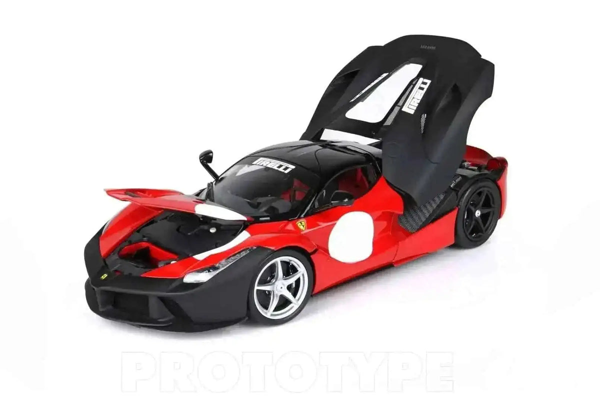 BBR 2012 Ferrari LaFerrari Test Car Rosso Corsa (Ferrari Red) w/ Matte Black 1:18 Cartsfy Inc.