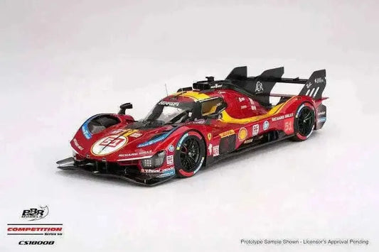 BBR Ferrari 499P #51 Ferrari AF Corse 2025 WEC Qatar 1812km 3rd 1:18 Cartsfy Inc.