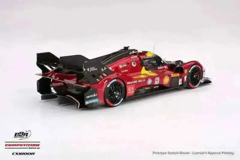 BBR Ferrari 499P #51 Ferrari AF Corse 2025 WEC Qatar 1812km 3rd 1:18 Cartsfy Inc.