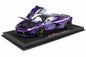 BBR 2012 Ferrari LaFerrari Purple Dubai Viola Vio 1:18