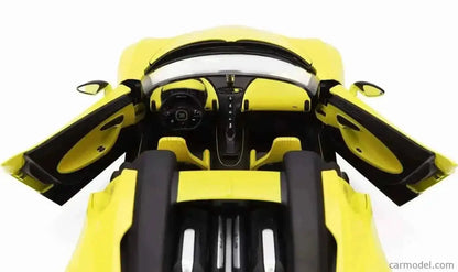 Bburago 2023 Bugatti W16 Mistral Yellow 1:18 Cartsfy Inc.