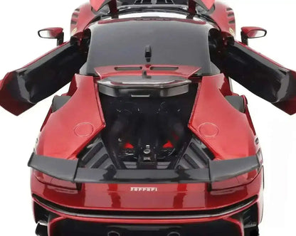 Bburago 2024 Ferrari SF90XX Stradale Rossa Magma Red Metallic 1:18 Cartsfy Inc.