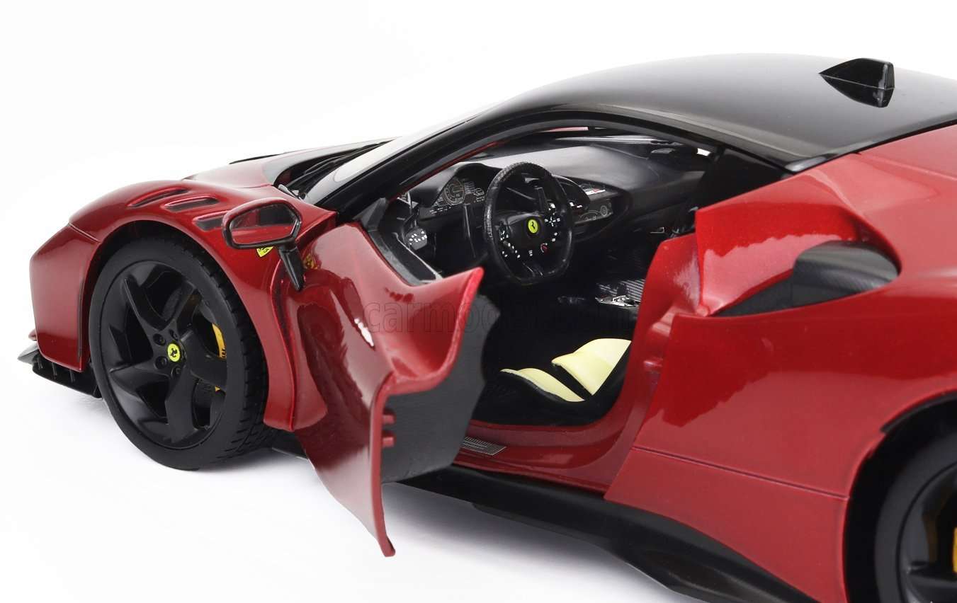 Bburago 2024 Ferrari SF90XX Stradale Rossa Magma Red Metallic 1:18 Cartsfy Inc.