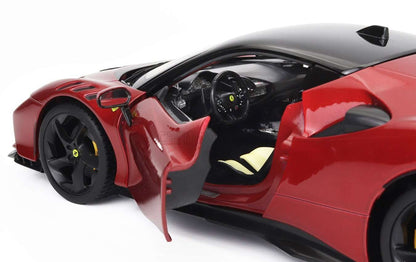 Bburago 2024 Ferrari SF90XX Stradale Rossa Magma Red Metallic 1:18 Cartsfy Inc.