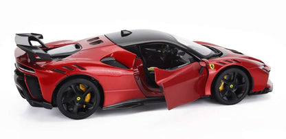 Bburago 2024 Ferrari SF90XX Stradale Rossa Magma Red Metallic 1:18 Cartsfy Inc.