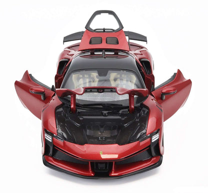 Bburago 2024 Ferrari SF90XX Stradale Rossa Magma Red Metallic 1:18 Cartsfy Inc.