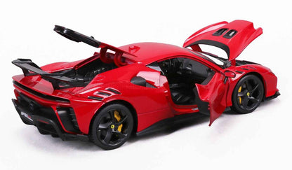 Bburago 2024 Ferrari SF90XX Stradale Rosso Corsa Ferrari Red 1:18 STM Diecast Default Title Default Title-