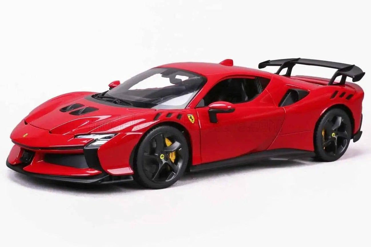 Bburago 2024 Ferrari SF90XX Stradale Rosso Corsa Ferrari Red 1:18 STM Diecast Default Title Default Title-