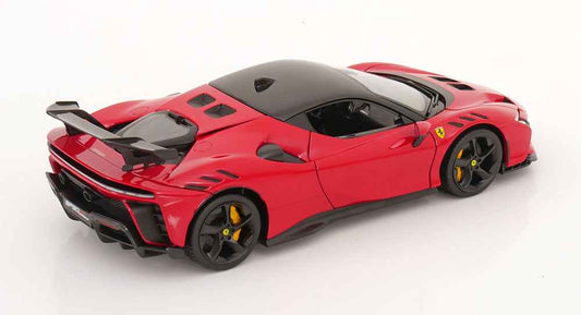 Bburago 2024 Ferrari SF90XX Stradale Rosso Corsa w/ Black Roof Ferrari Red 1:18 Cartsfy Inc.