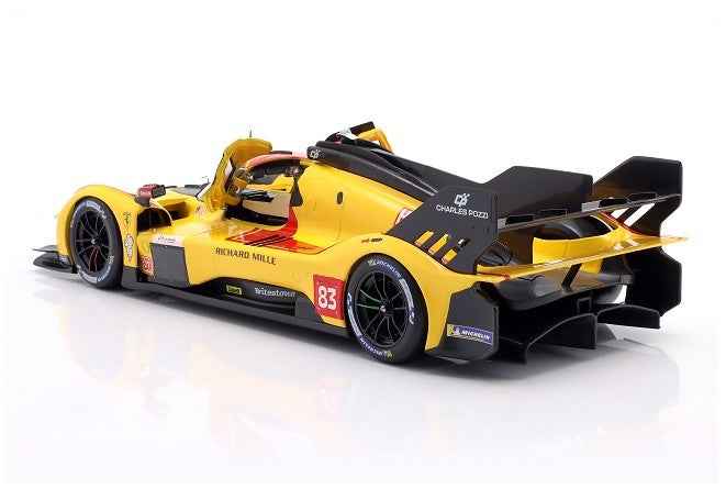 Bburago Ferrari 499P 3.0L Turbo V6 #3 Team Ferrari AF Corse Winner 2025 24hr Le Mans Yellow 1:18 Cartsfy Inc.