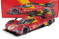 Bburago Ferrari 499P 3.0L Turbo V6 #51 Team Ferrari AF Corse 2024 24hr Le Mans - Red 1:18 Cartsfy Inc.