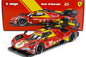 Bburago Ferrari 499P 3.0L Turbo V6 No 50 Team Ferrari AF Corse 2024 24hr Le Mans Winner 1:18 STM Diecast Default Title Default Title-