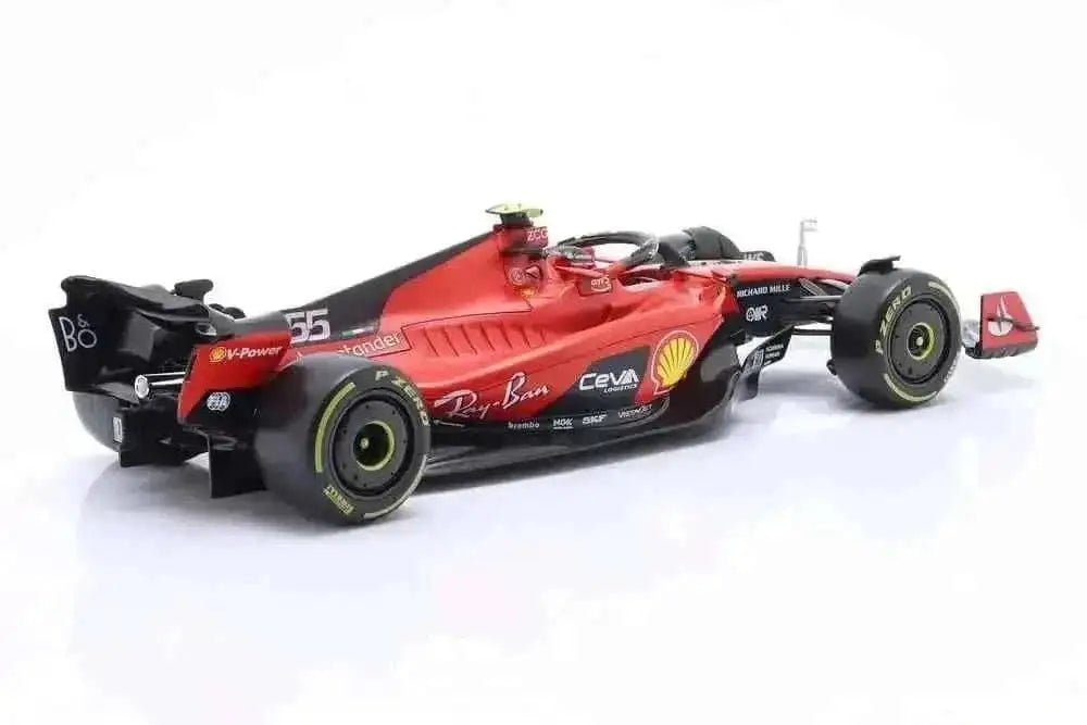 Bburago Ferrari F1 SF-23 Team Scuderia Ferrari HP #55 World Champion 2023 (Sainz) 1:18 Cartsfy Inc.