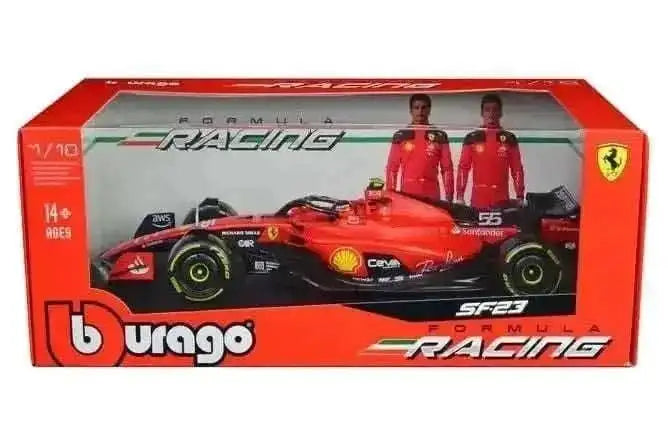 Bburago Ferrari F1 SF-23 Team Scuderia Ferrari HP #55 World Champion 2023 (Sainz) 1:18 Cartsfy Inc.