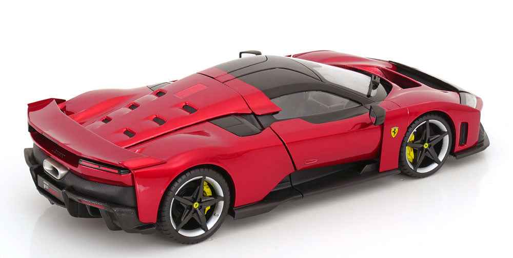 Bburago Signature Series 2024 Ferrari F80 Red Metallic (Rosso Supercar) w/ Silver & Black Wheels 1:18 STM Diecast Default Title Default Title-