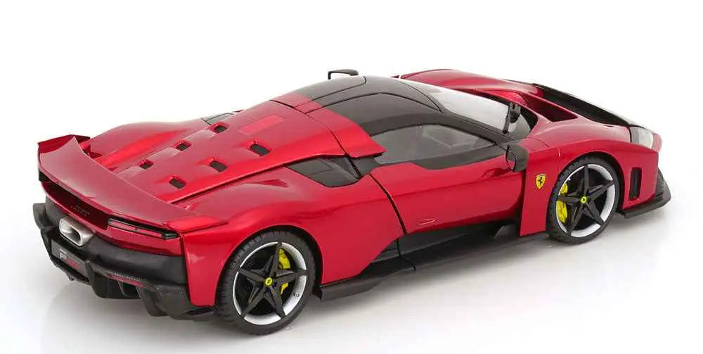 Bburago Signature Series 2024 Ferrari F80 Red Metallic (Rosso Supercar) w/ Silver & Black Wheels 1:18 Cartsfy Inc.