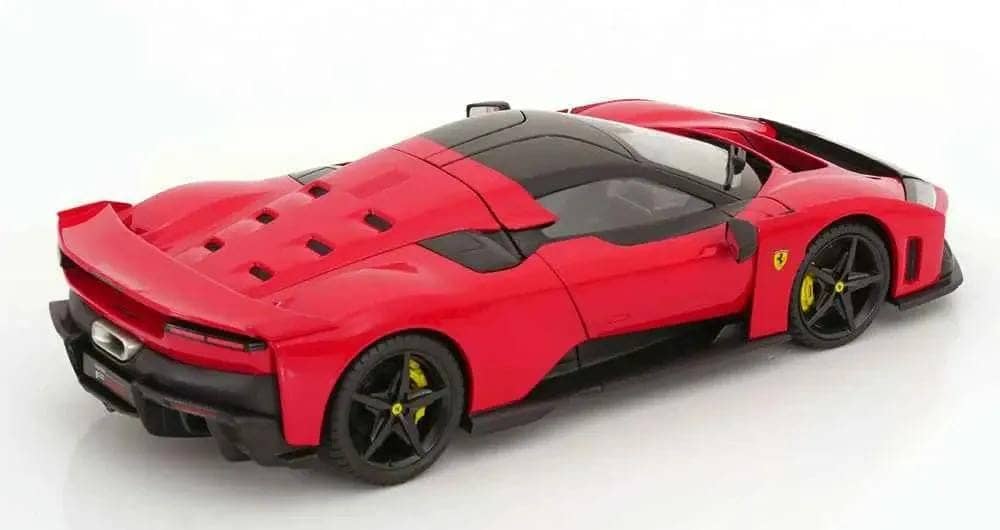 Bburago Signature Series 2024 Ferrari F80 Red (Rosso Corsa) w/ Black Wheels 1:18 STM Diecast Default Title Default Title-