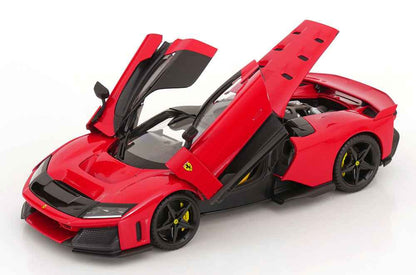 Bburago Signature Series 2024 Ferrari F80 Red (Rosso Corsa) w/ Black Wheels 1:18 STM Diecast Default Title Default Title-