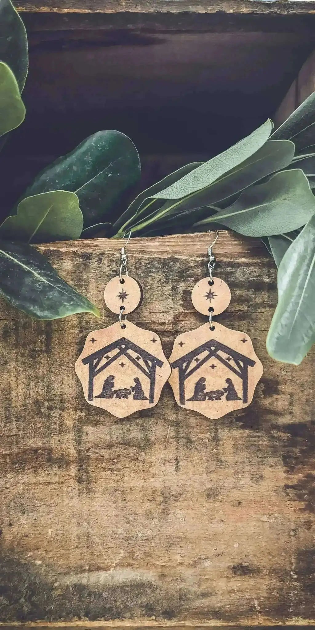 Beautiful Christmas Nativity Earrings Cartsfy Inc.