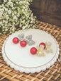 Beautiful Silver Bow Christmas Bulb Cartsfy Inc.