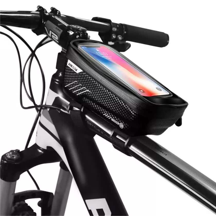 Bicycle Top Tube Frame Bag MTB Waterproof Phone Holder Case Cartsfy Inc.