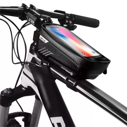 Bicycle Top Tube Frame Bag MTB Waterproof Phone Holder Case Cartsfy Inc.