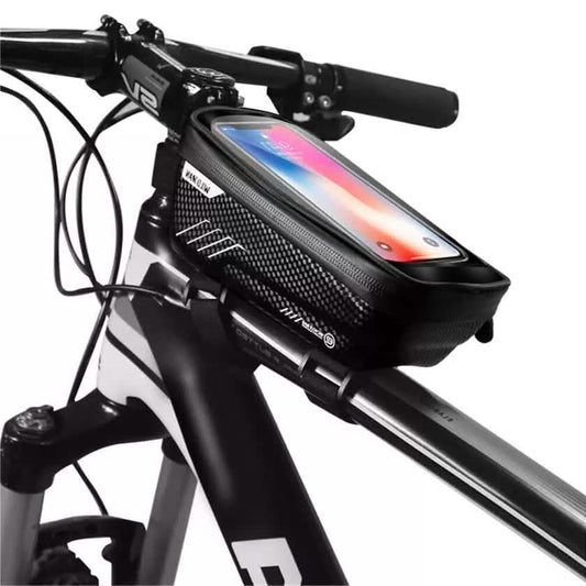 Bicycle Top Tube Frame Bag MTB Waterproof Phone Holder Case Cartsfy Inc.
