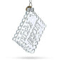 Biscuit Cookie Clear Glass Christmas Ornament Cartsfy Inc.