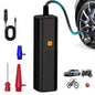 Black Portable Air Pump – Digital Tire Inflator for Car, Bike, Motorcycle & Balls Cartsfy Inc.