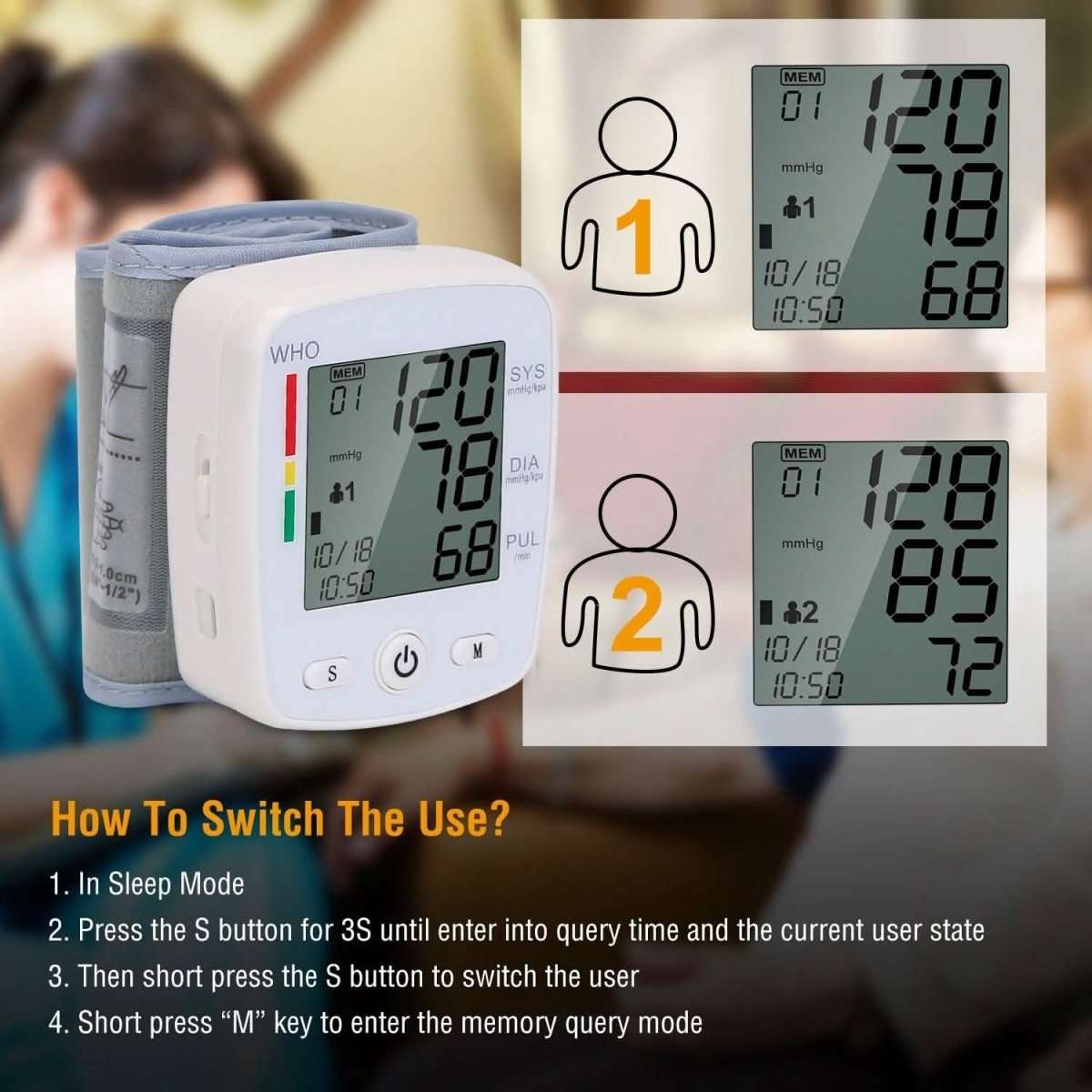 Blood Pressure Monitor Cartsfy Inc.