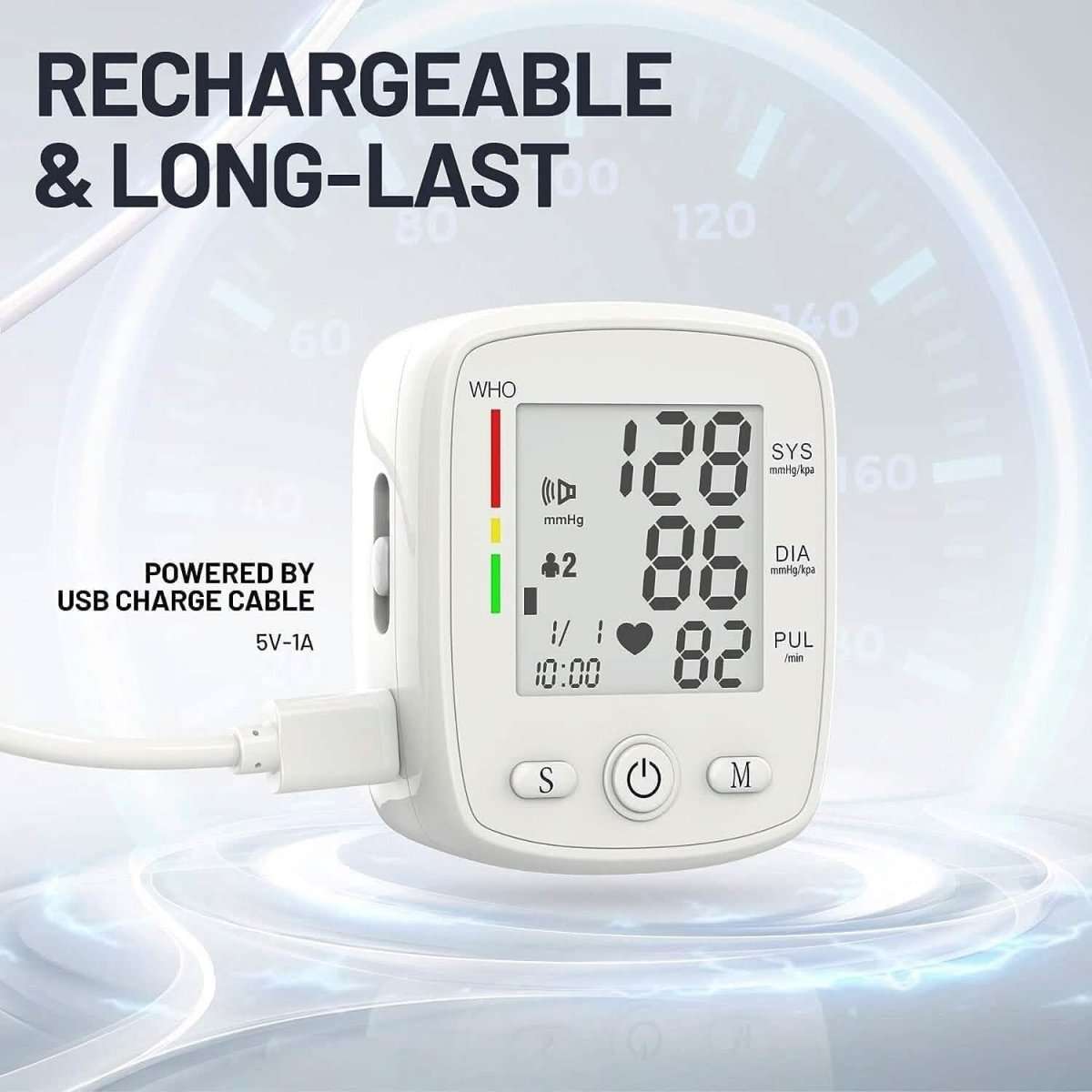 Blood Pressure Monitor Digital Wrist BP Machine Automatic BP Cuff with 2 Users 180 Memory Voice Large LCD Display Cartsfy Inc.