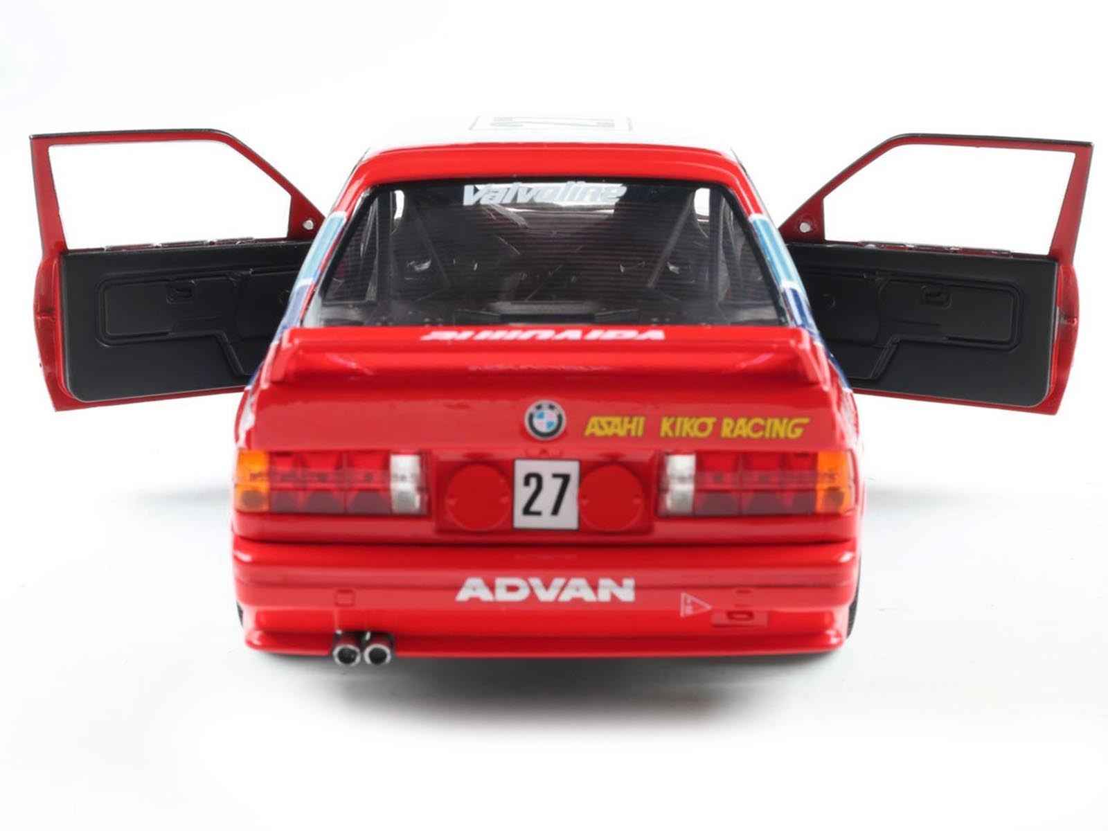 BMW E30 M3 #27 Atsushi Kawamoto - Anthony Reid "Japanese Touring Car Championship" (1986) "Competition" Series 1/18 Diecast Model Car by Solido Miniature Motors Default Title Default Title-